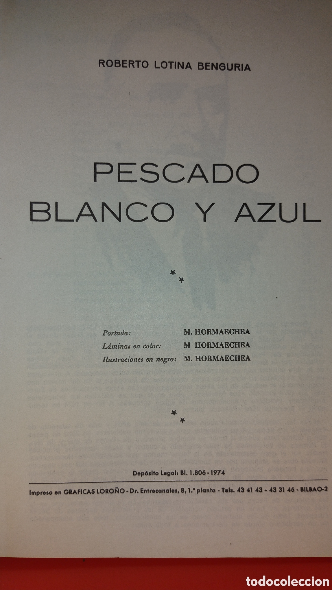 Libros de segunda mano: Pescado blanco y azul - Foto 2