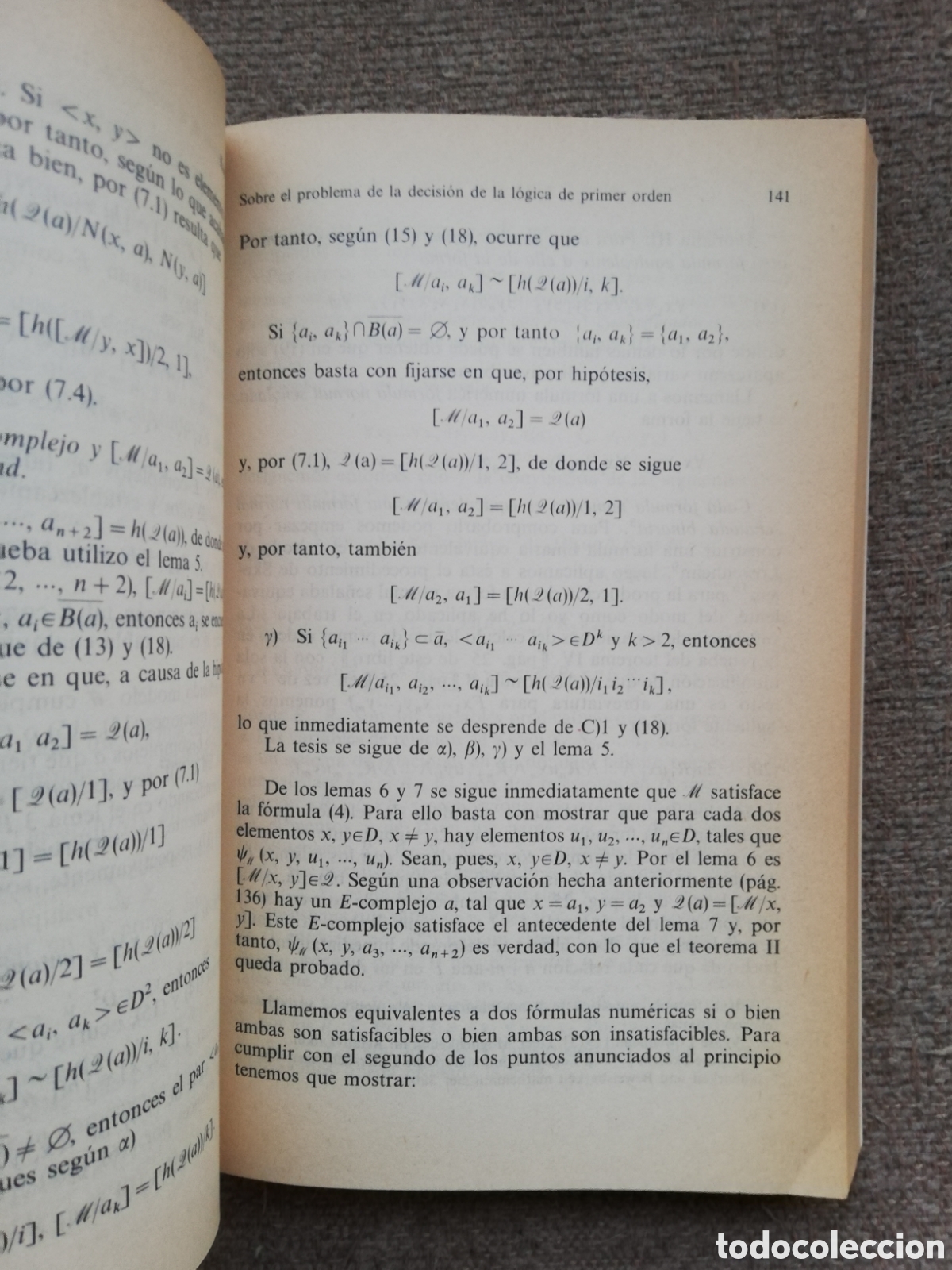 Libros de segunda mano de ciencias: Obras completas de Kurt G&ouml;del - Foto 4