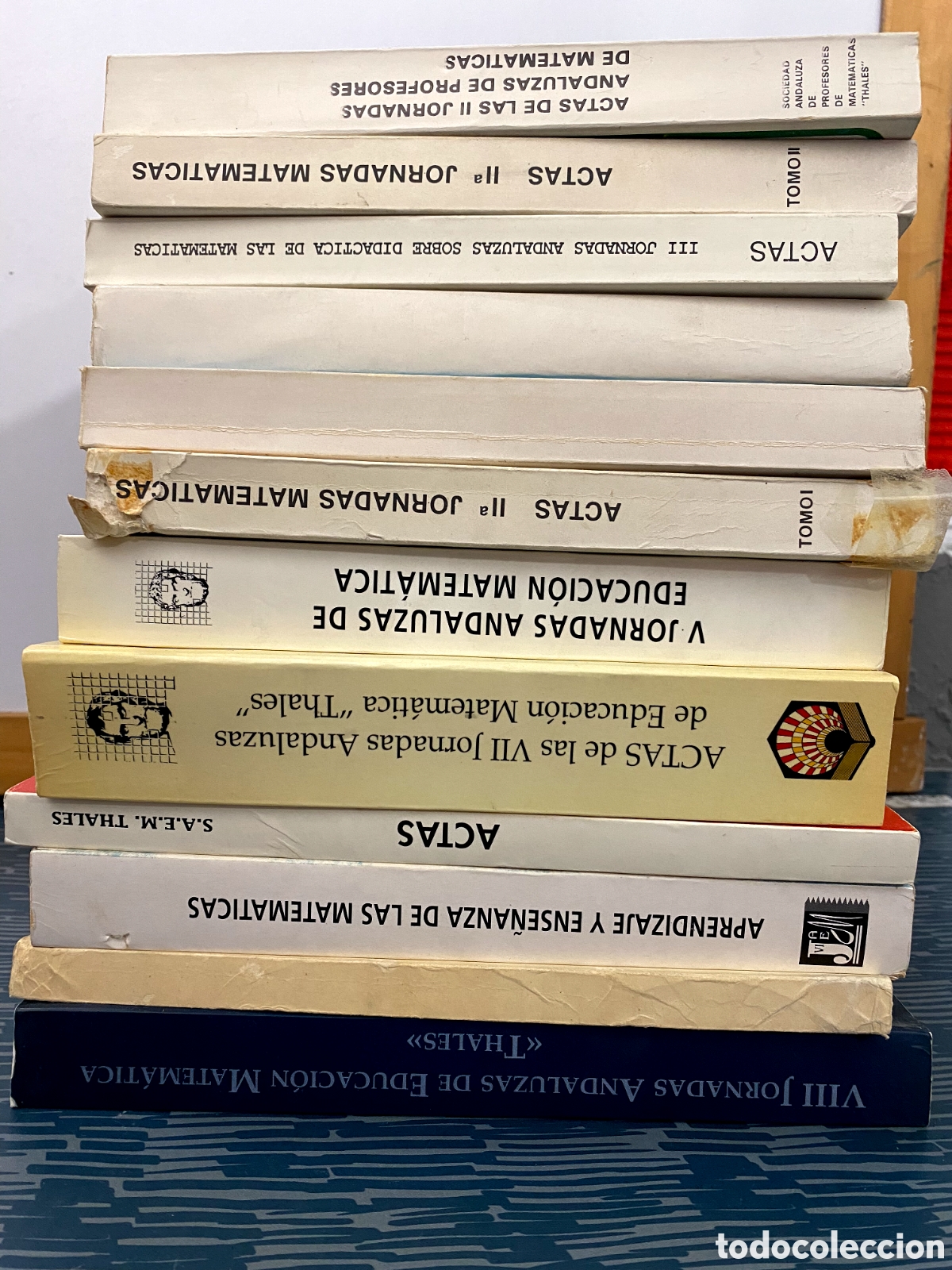 Libros de segunda mano de ciencias: Lote de Libros Jornadas de Ense&ntilde;anza Matem&aacute;ticas - Foto 6