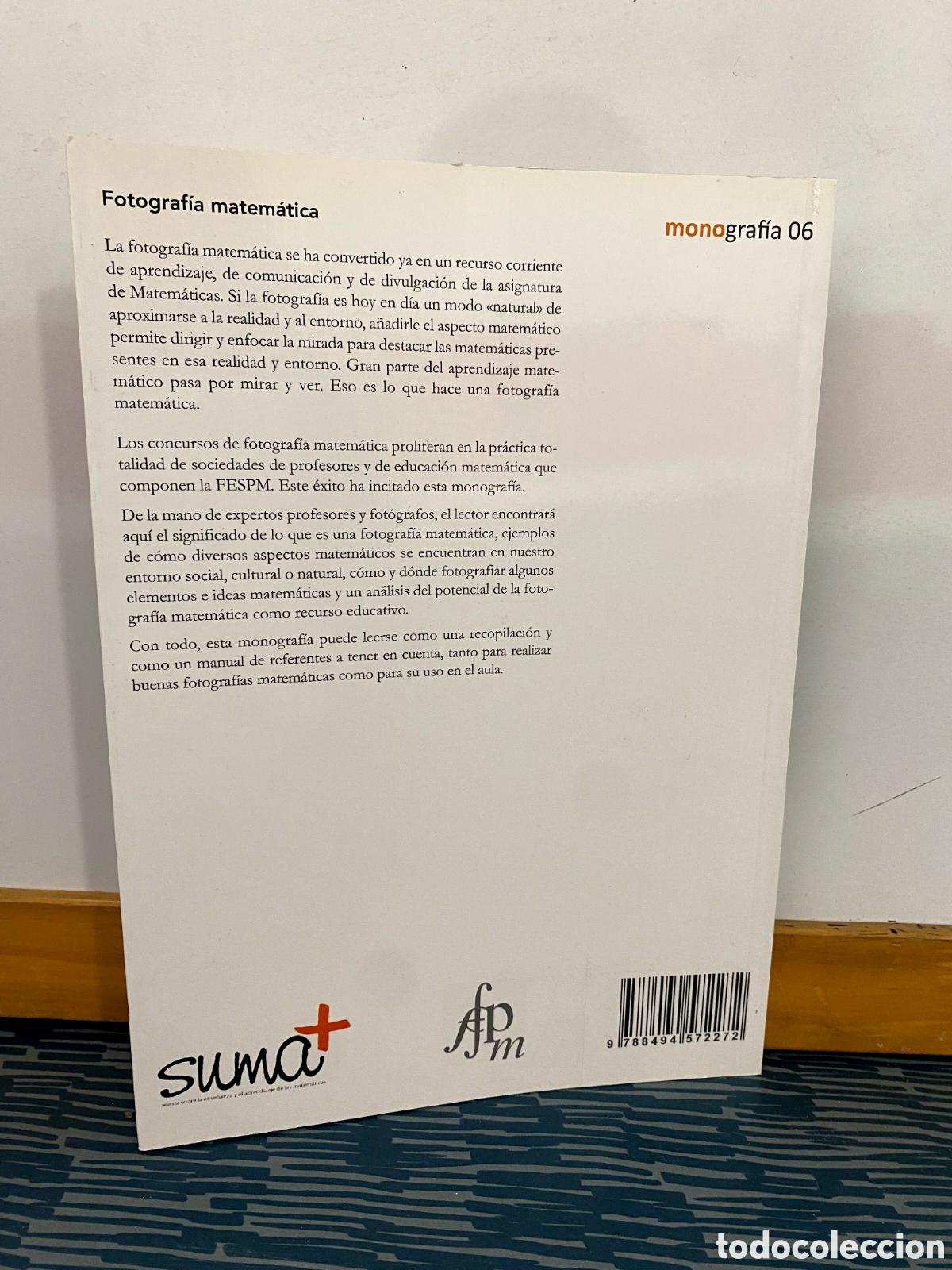 Libros de segunda mano de ciencias: FOTOGRAF&Iacute;A MATEM&Aacute;TICA. MONOGRAF&Iacute;A 06 SUMA - Foto 2