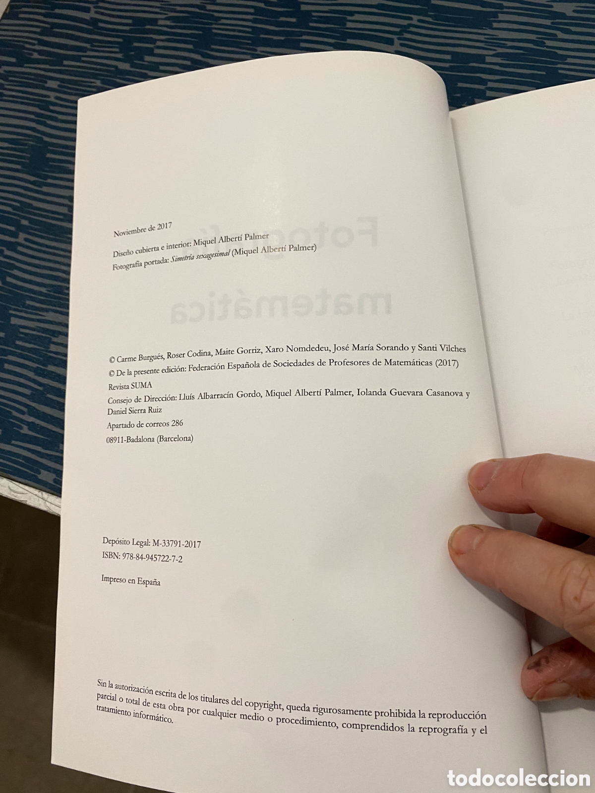 Libros de segunda mano de ciencias: FOTOGRAF&Iacute;A MATEM&Aacute;TICA. MONOGRAF&Iacute;A 06 SUMA - Foto 3