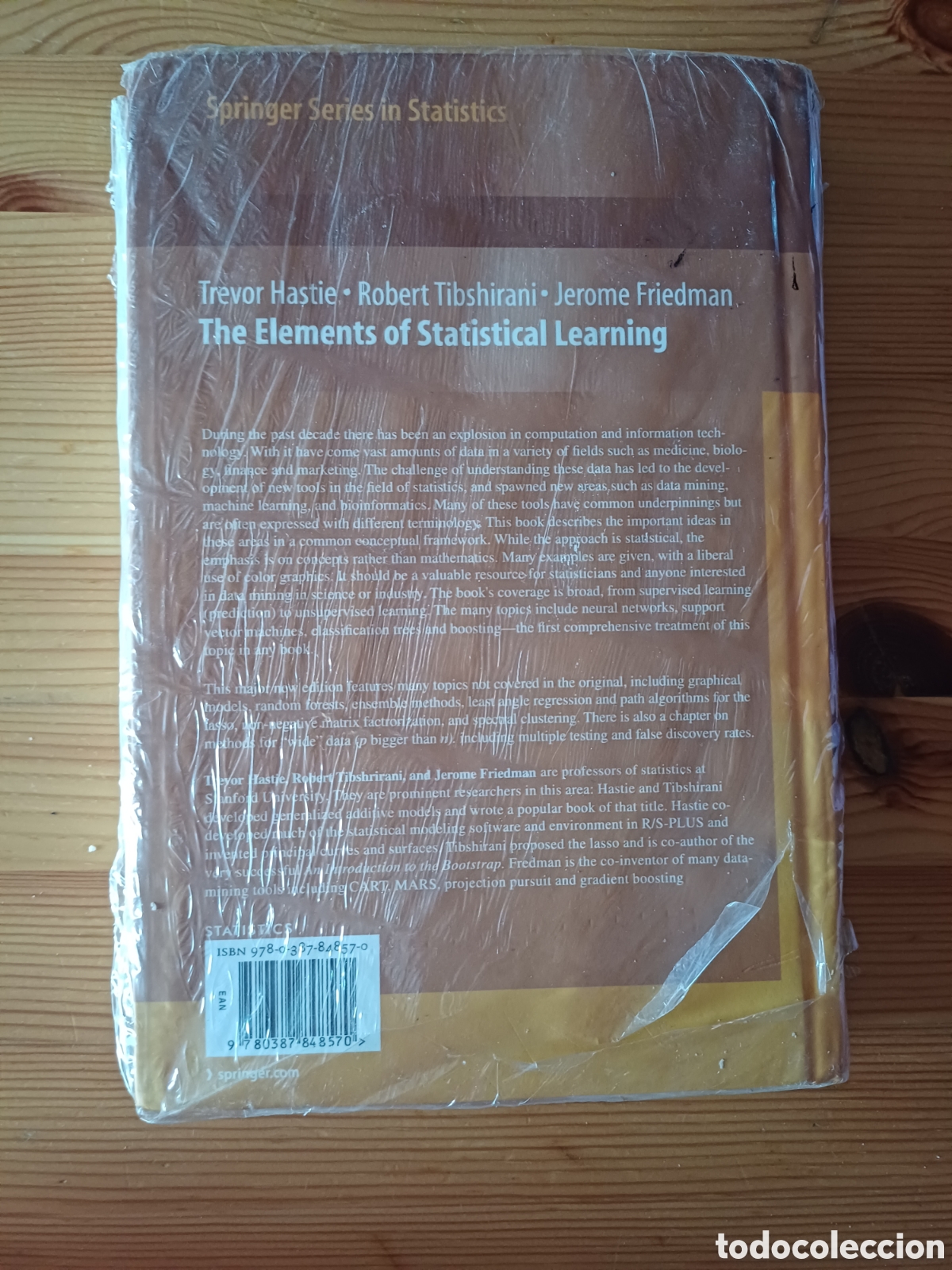 Libros de segunda mano de ciencias: The Elements of Statistical The Element Data Mining Inference and Prediction Second Edition Springer - Foto 2