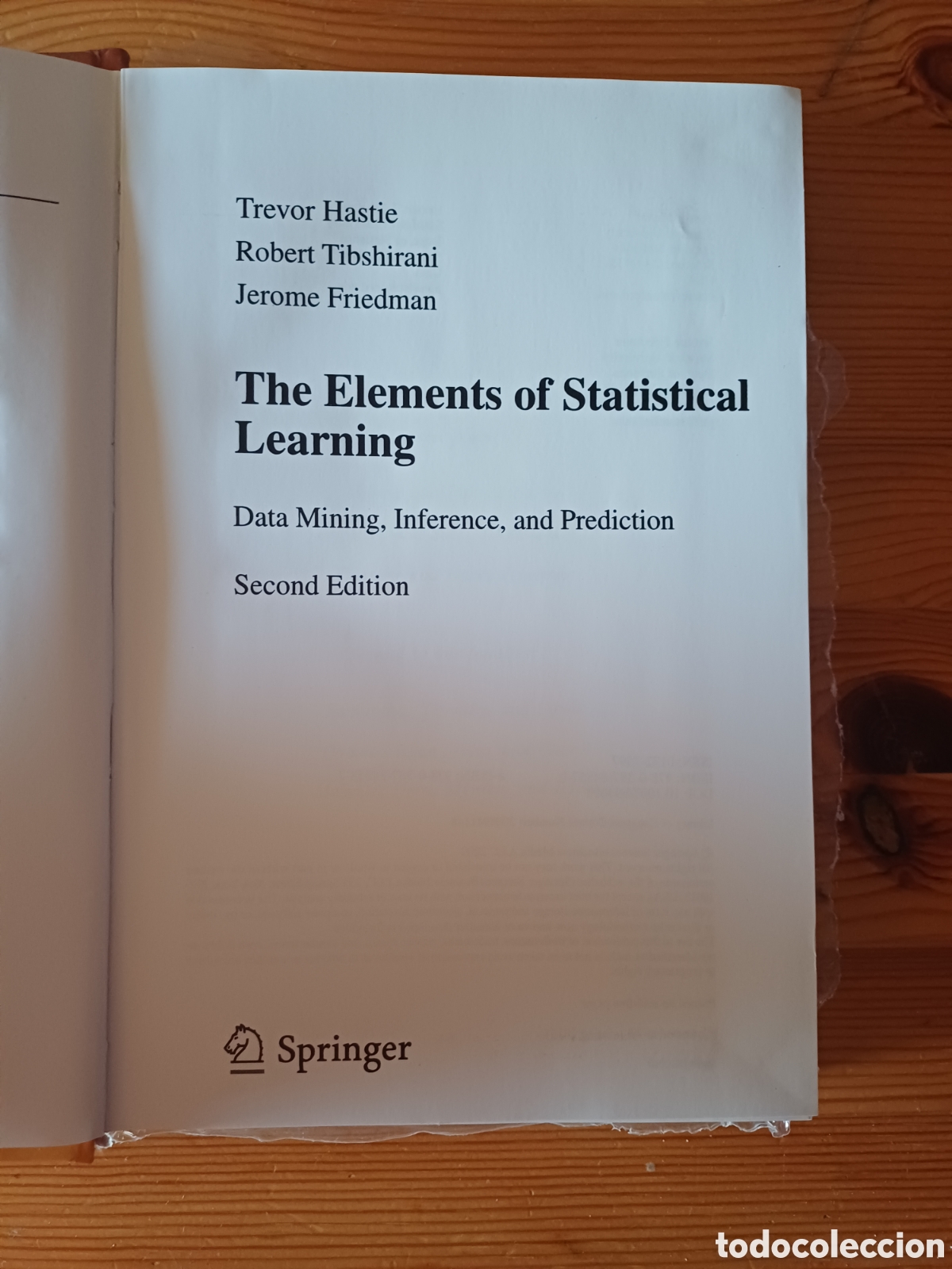 Libros de segunda mano de ciencias: The Elements of Statistical The Element Data Mining Inference and Prediction Second Edition Springer - Foto 3