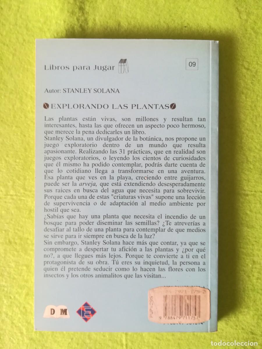 Libros de segunda mano: Explorando las plantas Stanley Solana dm 1995 - Foto 2