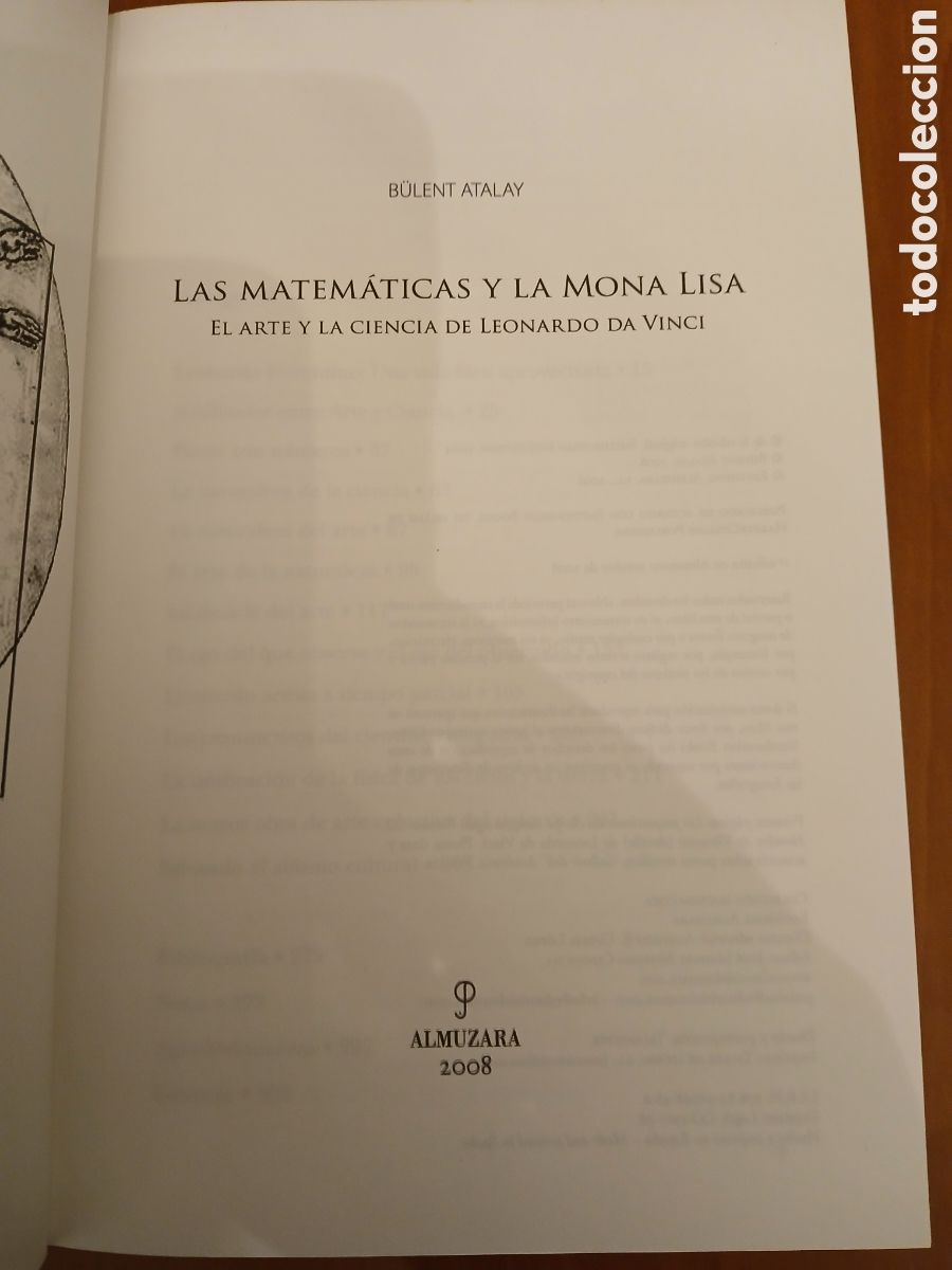 Libros de segunda mano de ciencias: Las Matem&aacute;ticas y la Monalisa. B&uuml;len Atalay. - Foto 3