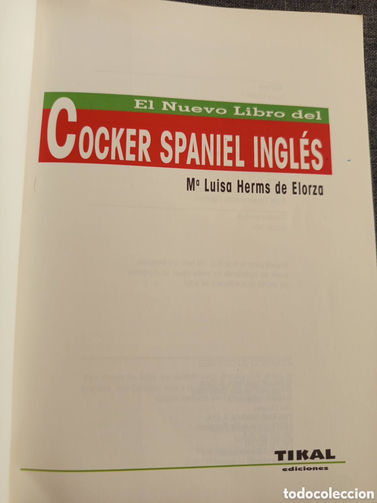 Libros de segunda mano: EL NUEVO LIBRO DEL COCKER SPANIEL INGLES (M LUSIA HERMS DE ELORZA) - Foto 3