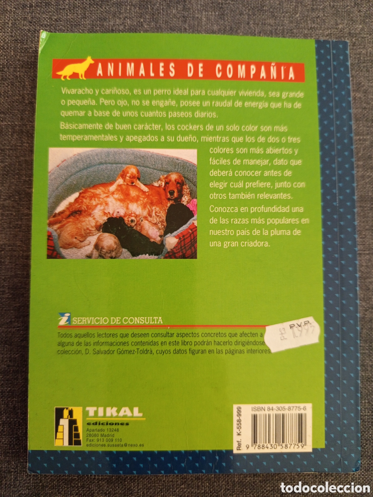Libros de segunda mano: EL NUEVO LIBRO DEL COCKER SPANIEL INGLES (M LUSIA HERMS DE ELORZA) - Foto 17
