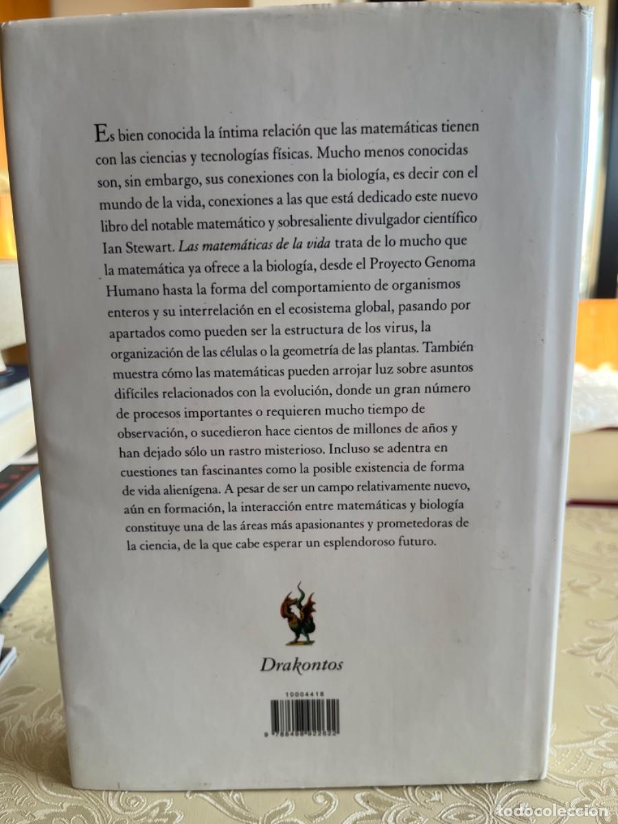 Libros de segunda mano: Stewart, Ian.- Las matem&aacute;ticas de la vida - Foto 3