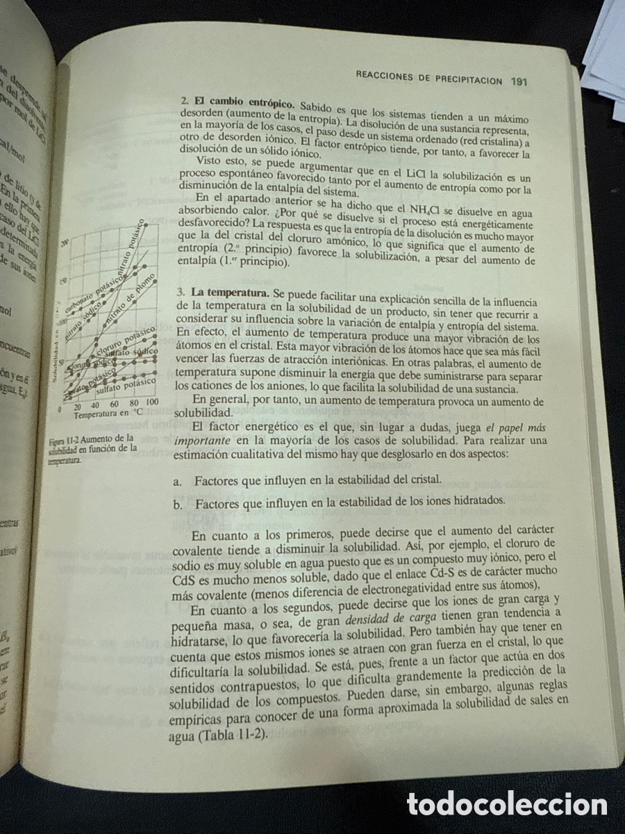 Libros de segunda mano de ciencias: QU&Iacute;MICA: Curso de Orientaci&oacute;n Universitaria - Foto 3