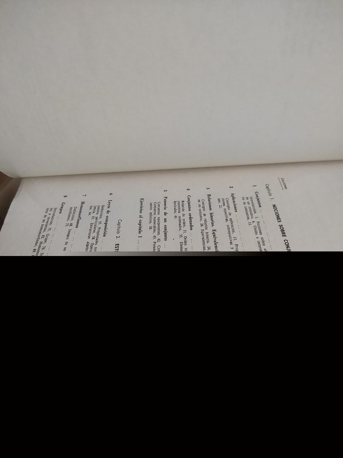 Libros de segunda mano de ciencias: Curso de &aacute;lgebra y geometr&iacute;a / Juan de Burgos - Foto 4