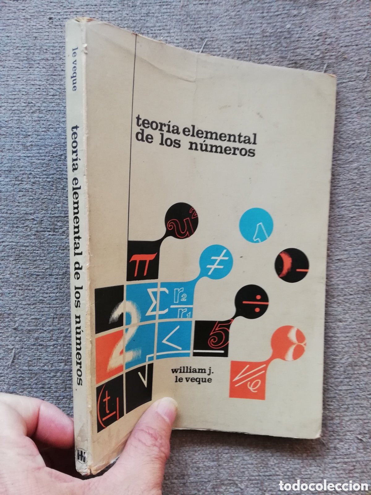 Libros de segunda mano de ciencias: Teor&iacute;a elemental de los n&uacute;meros, de William J. Le Veque Leveque - Foto 2