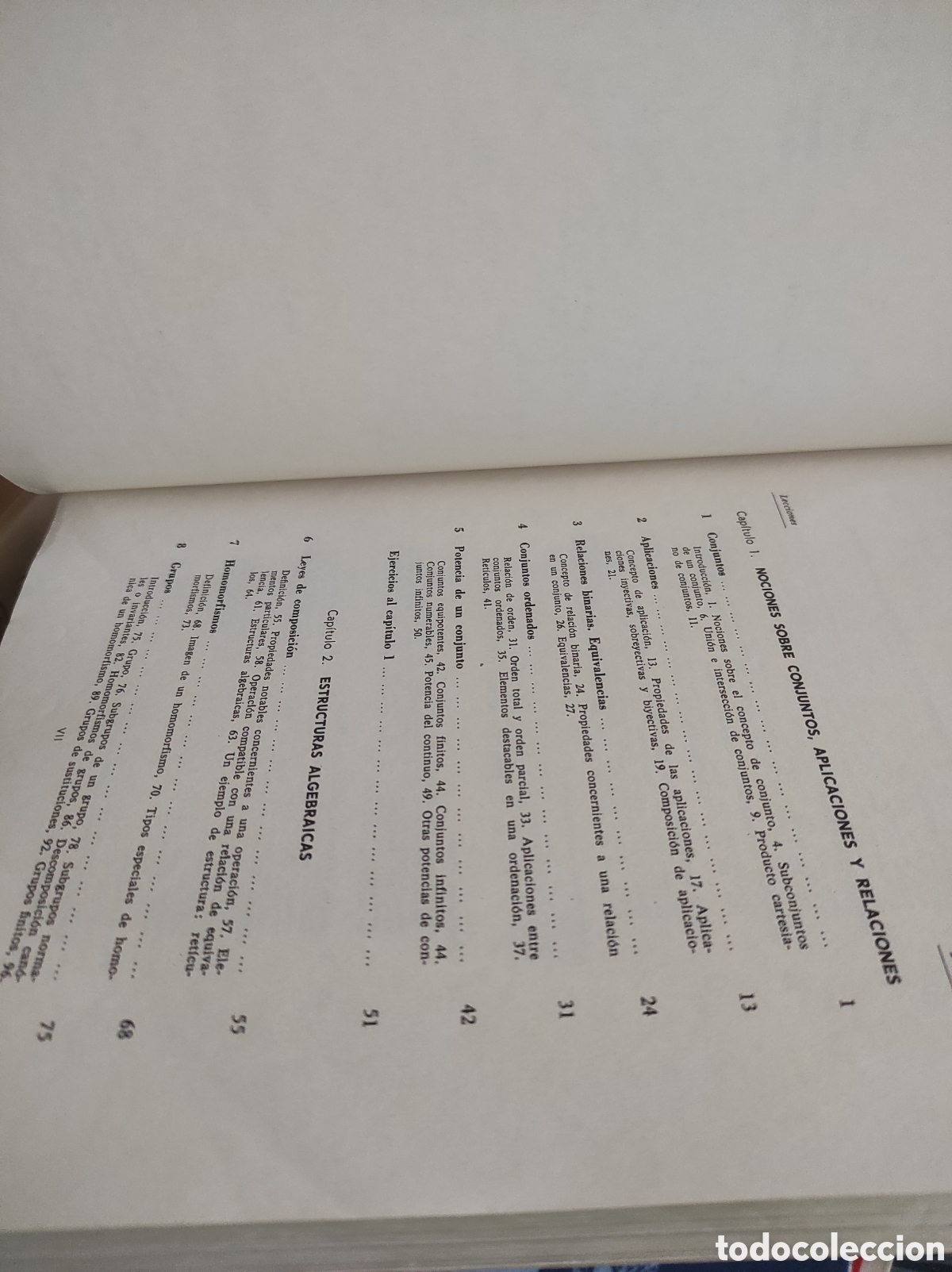 Libros de segunda mano de ciencias: Curso de &aacute;lgebra y geometr&iacute;a / Juan de Burgos - Foto 5