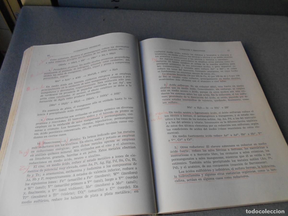 Libros de segunda mano de ciencias: QUIMICA ANALITICA CUALITATIVA - Foto 4