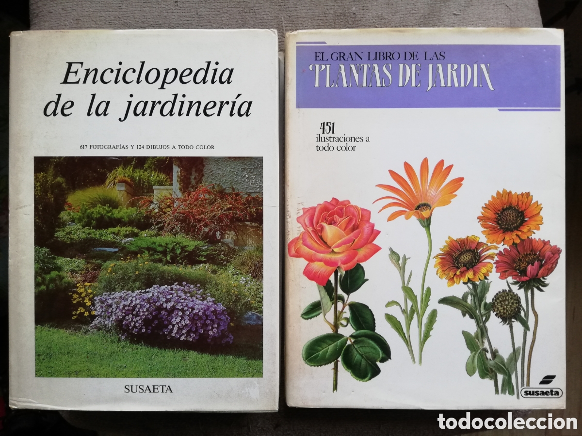 Libros de segunda mano: Enciclopedia de la jardiner&iacute;a y el gran libro de las plantas de jard&iacute;n. 2 tomos