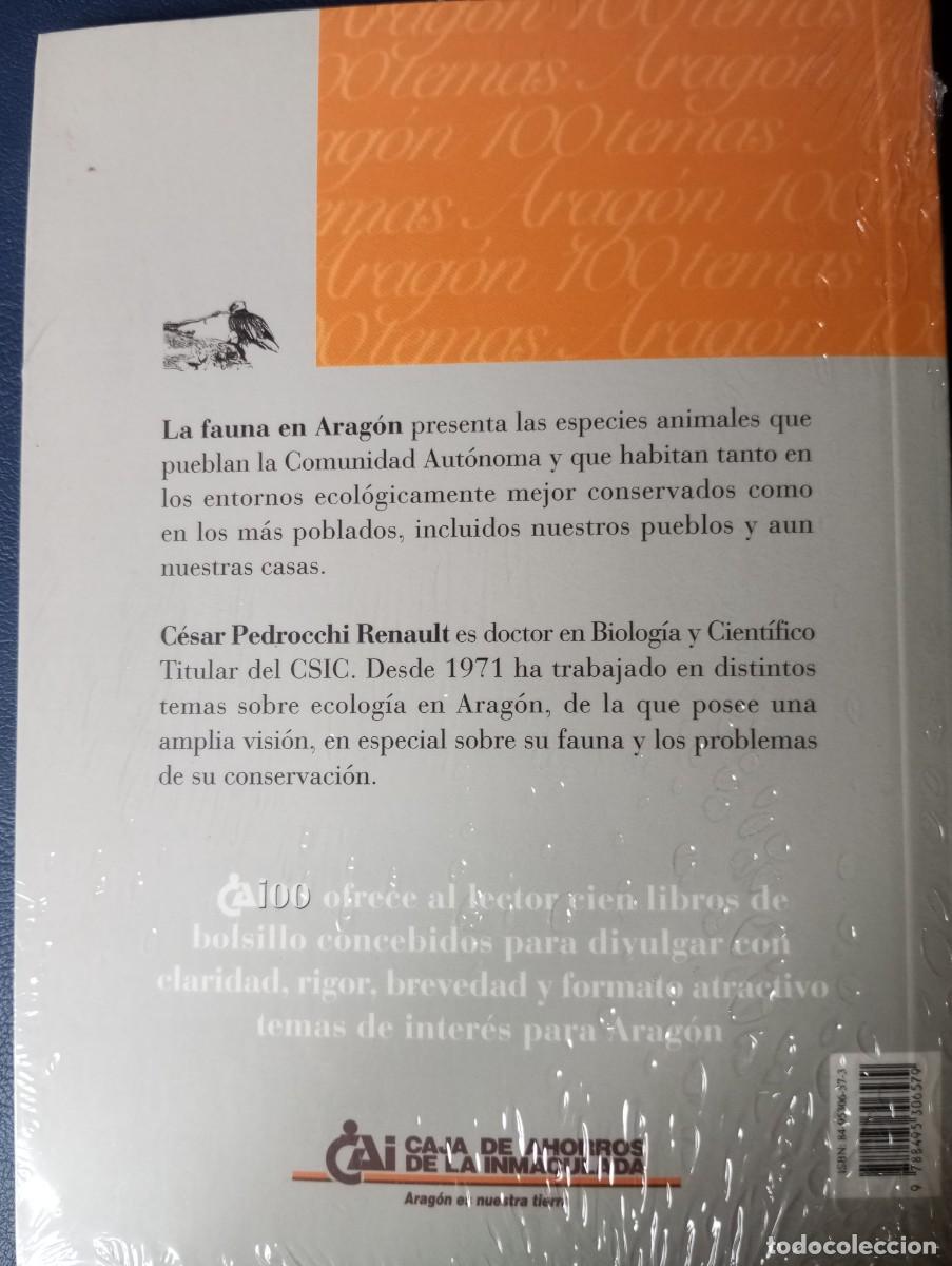 Libros de segunda mano: LA FAUNA EN ARAG&Oacute;N, C&Eacute;SAR PEDROCCHI RENAULT - Foto 2