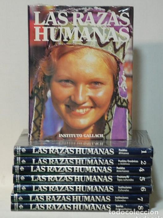 Libros de segunda mano: Las razas humanas. Instituto Gallach. 8 tomos - Foto 1
