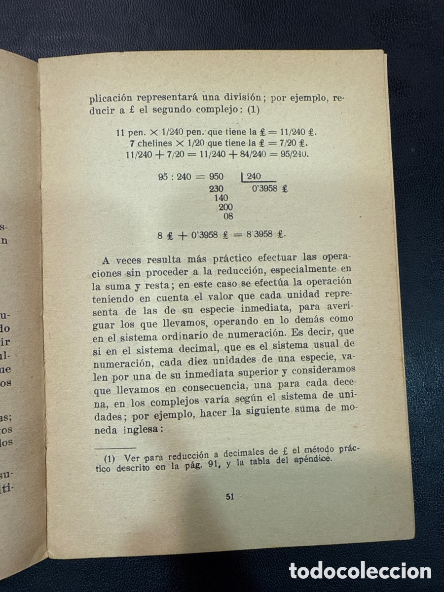 Libros de segunda mano de ciencias: COTS TR&Iacute;AS, Antonio. Manual pr&aacute;ctico de c&aacute;lculos abreviados - Foto 3
