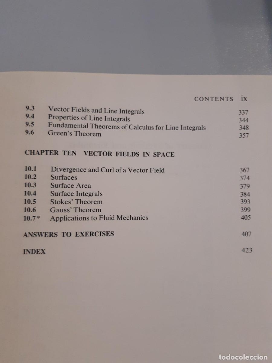 Libros de segunda mano de ciencias: Multivariate Calculus with Linear Algebra PHILIP C. CURTIS ALGEBRA LINEAL - Foto 3