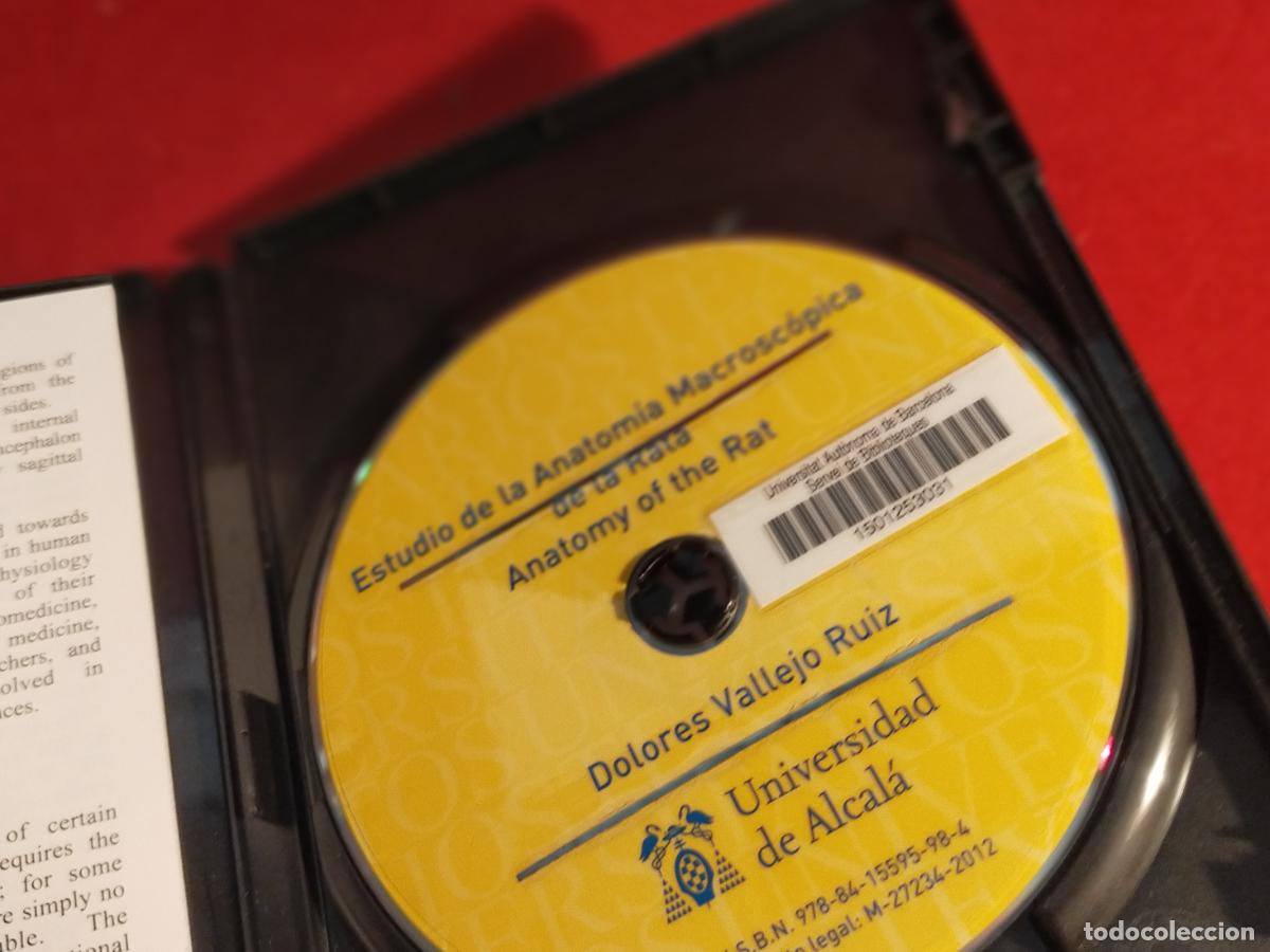 Libros de segunda mano: ESTUDIO DE LA ANATOMIA MACROSCOPICA DE LA RATA - LBRETO Y DVD - Foto 4