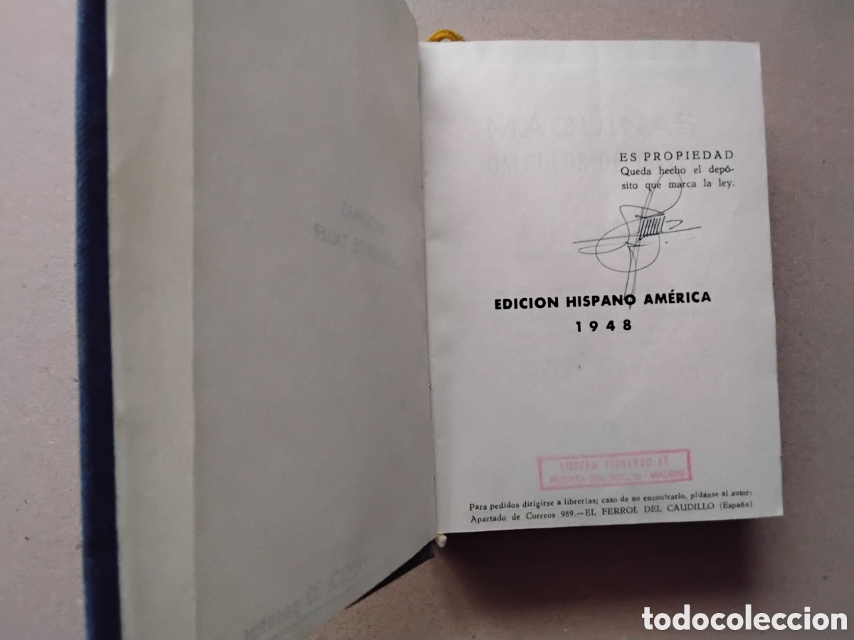 Libros de segunda mano de ciencias: MAQUINAS CALCULO DE TALLER .A.L. CASILLAS - Foto 4