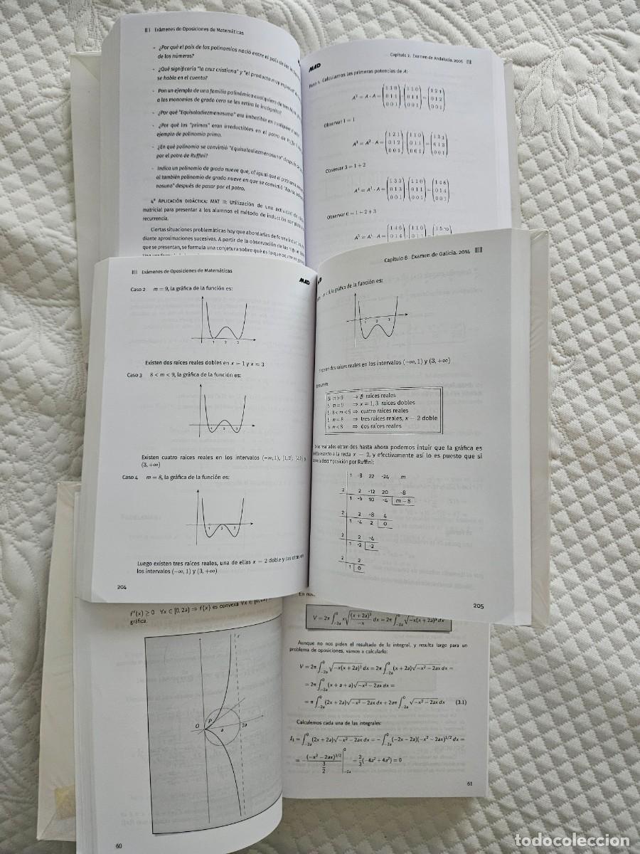 Libros de segunda mano de ciencias: OPOSICIONES PES MATEM&Aacute;TICAS - Foto 2