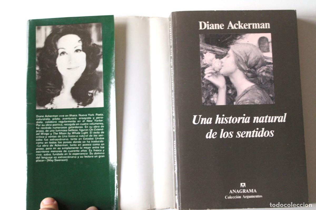 Libros de segunda mano: Diane Ackerman - Una historia natural de los sentidos - Anagrama - Foto 4