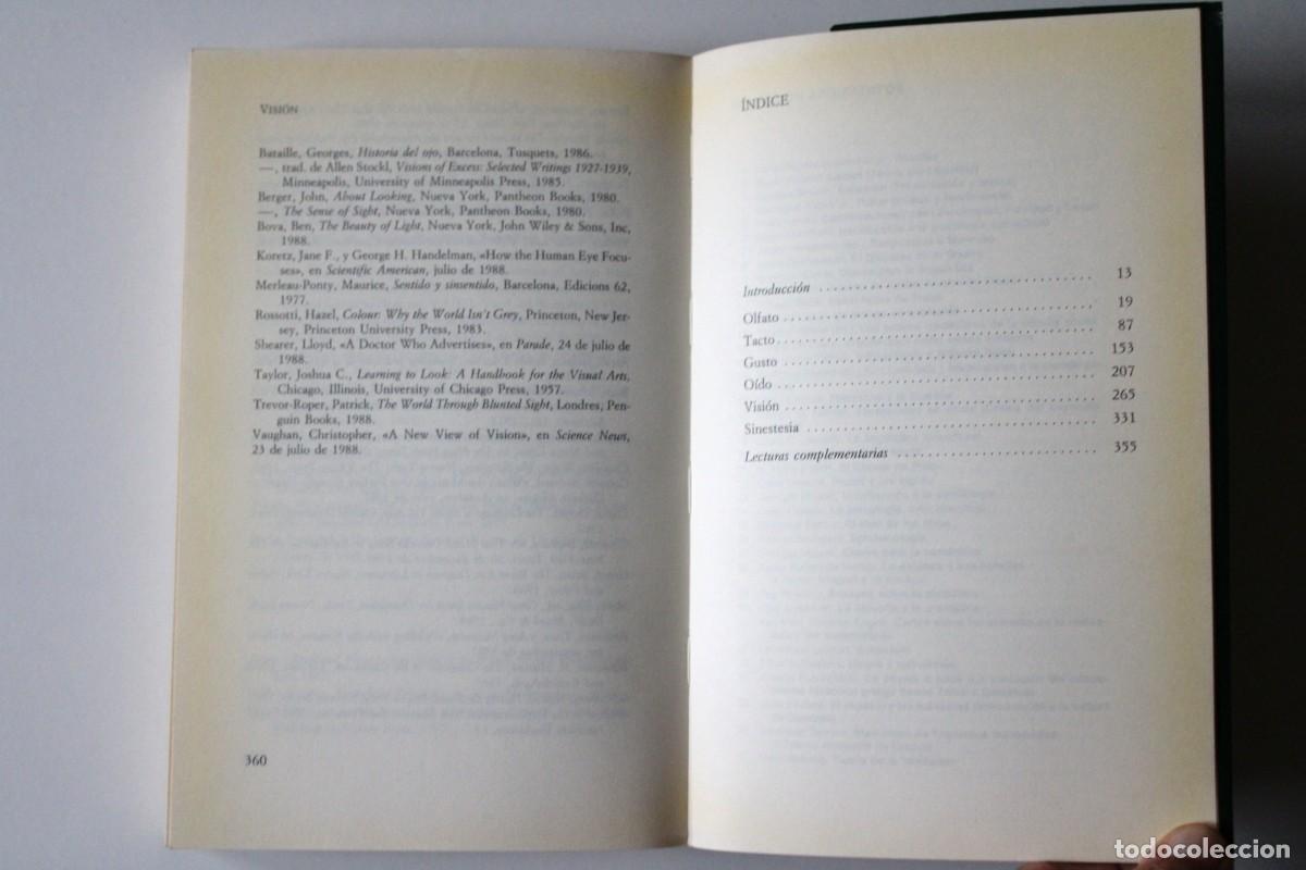 Libros de segunda mano: Diane Ackerman - Una historia natural de los sentidos - Anagrama - Foto 5