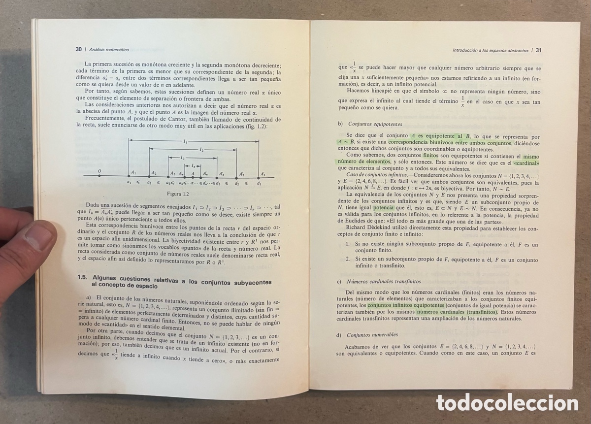 Libros de segunda mano de ciencias: AN&Aacute;LISIS MATEM&Aacute;TICO. RAM&Oacute;N LOSADA RODR&Iacute;GUEZ. EDICIONES PIR&Aacute;MIDE 1978. - Foto 3