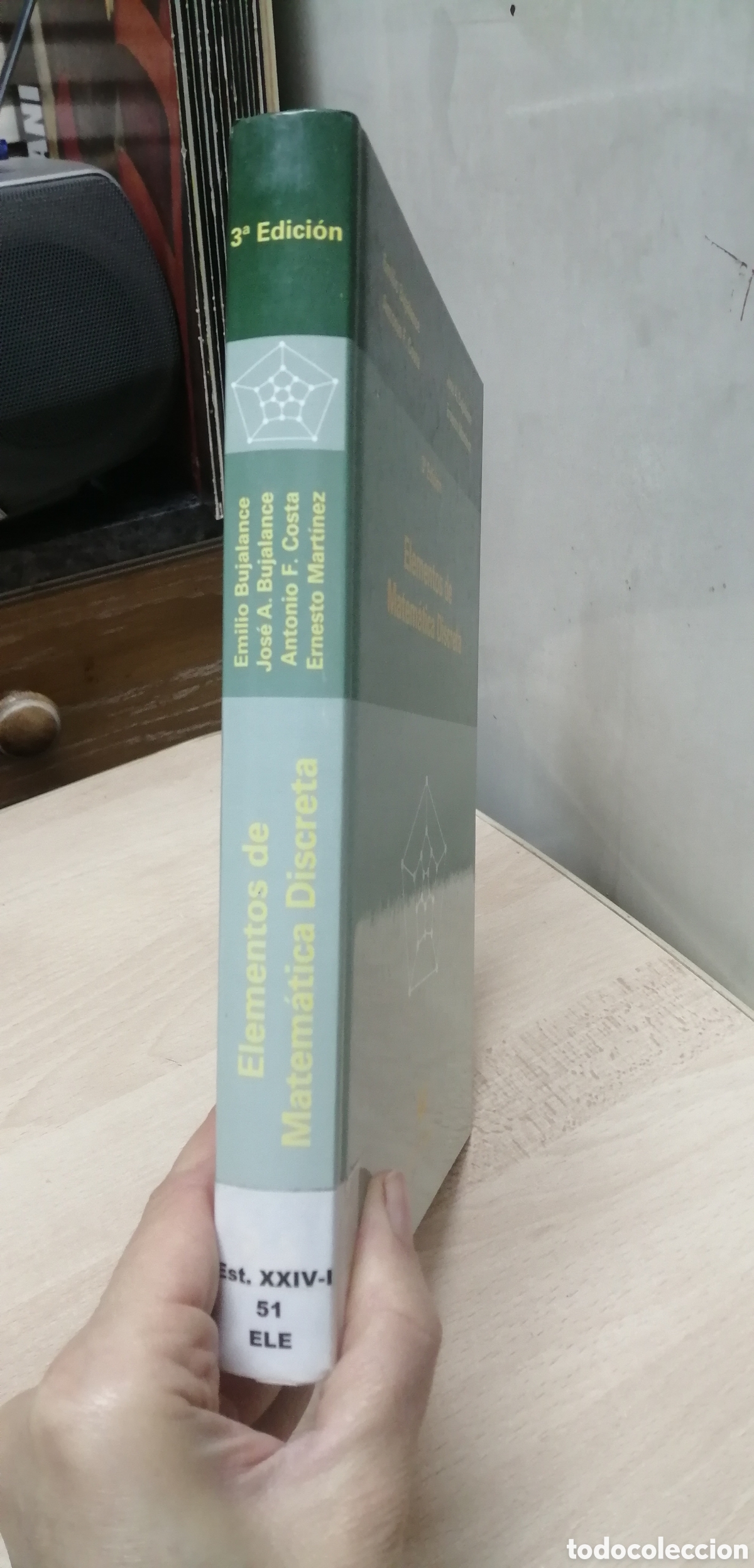 Libros de segunda mano de ciencias: Elementos de Matem&aacute;tica Discreta Editorial Sanz y Torres 2005 UNED 309 p&aacute;ginas - Foto 2