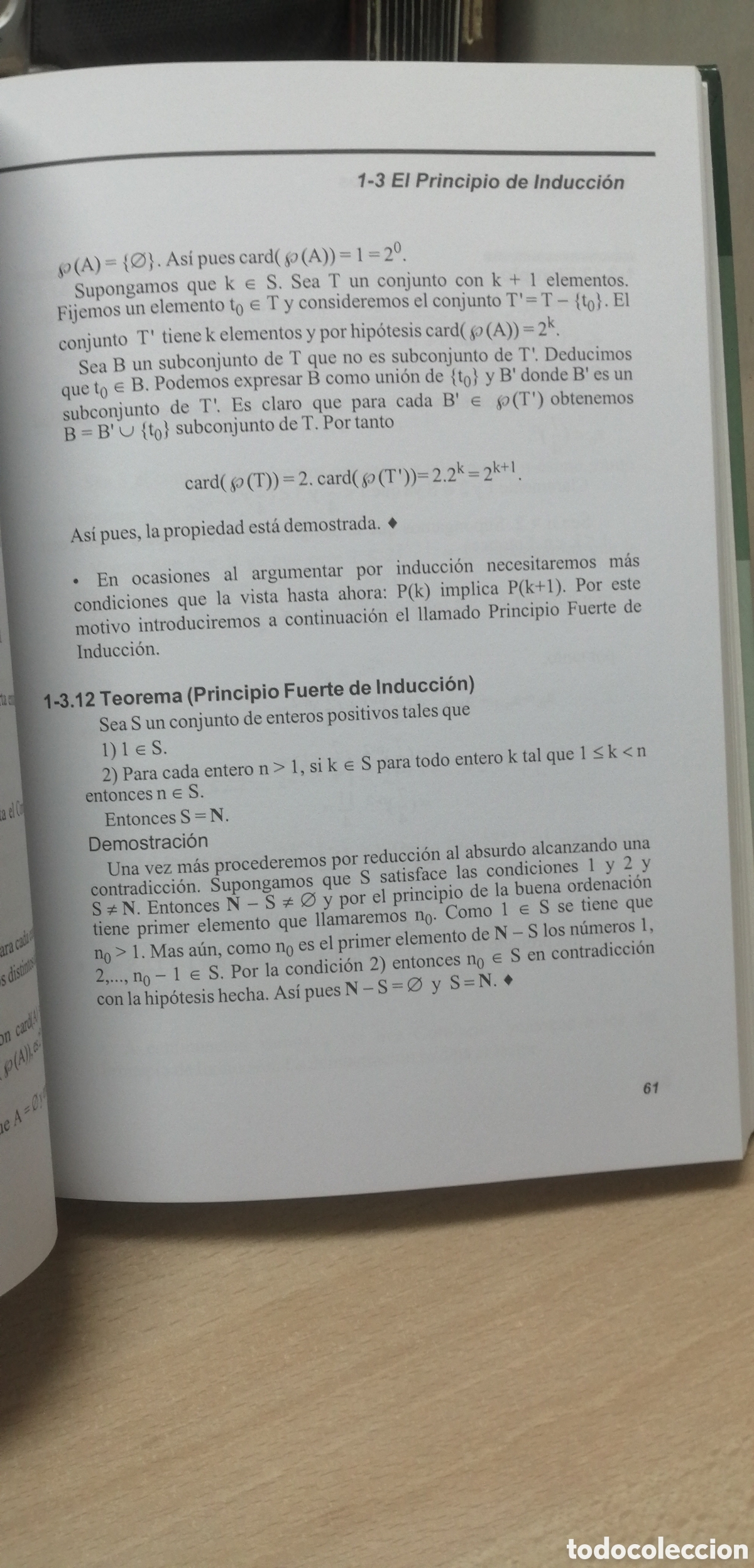 Libros de segunda mano de ciencias: Elementos de Matem&aacute;tica Discreta Editorial Sanz y Torres 2005 UNED 309 p&aacute;ginas - Foto 15