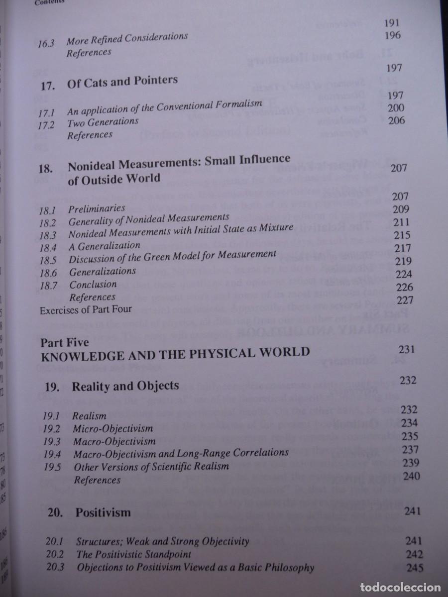 Libros de segunda mano de ciencias: CONCEPTUAL FOUNDATIONS OF QUANTUM MECHANICS. DEspagnat, Bernard - Foto 4