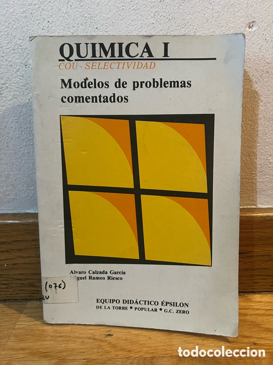 Libros de segunda mano de ciencias: QUIMICA I COU - SELECTIVIDAD Modelos de problemas comentados - Foto 1
