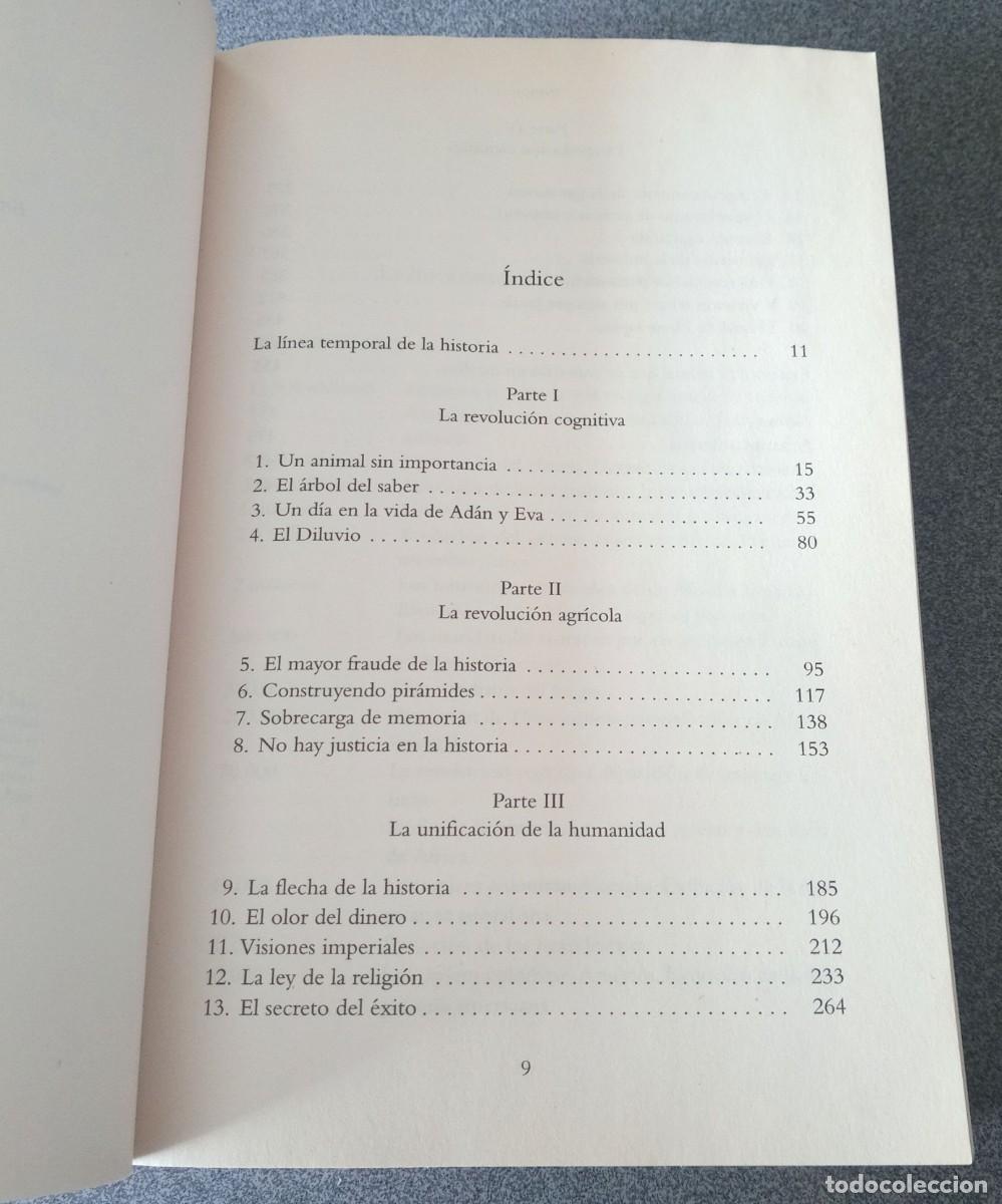 Libros de segunda mano: Sapiens De Animales A dioses Yuval Noah Harari - Foto 5
