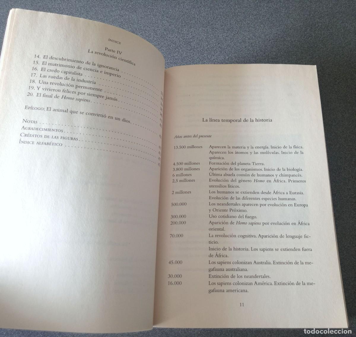 Libros de segunda mano: Sapiens De Animales A dioses Yuval Noah Harari - Foto 6