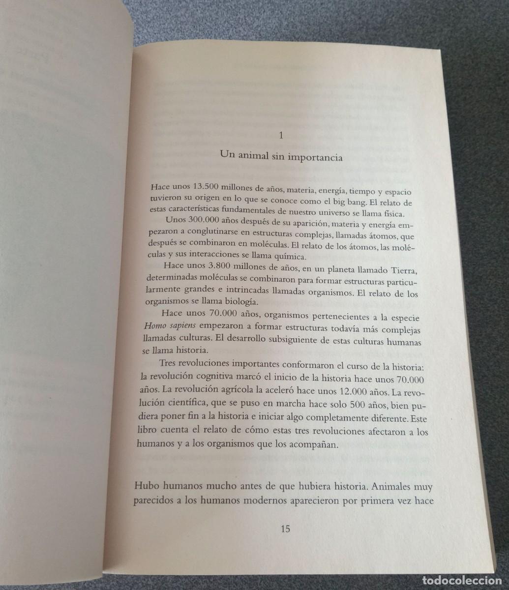 Libros de segunda mano: Sapiens De Animales A dioses Yuval Noah Harari - Foto 8