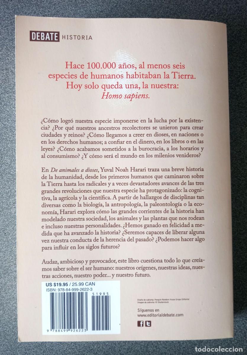 Libros de segunda mano: Sapiens De Animales A dioses Yuval Noah Harari - Foto 9