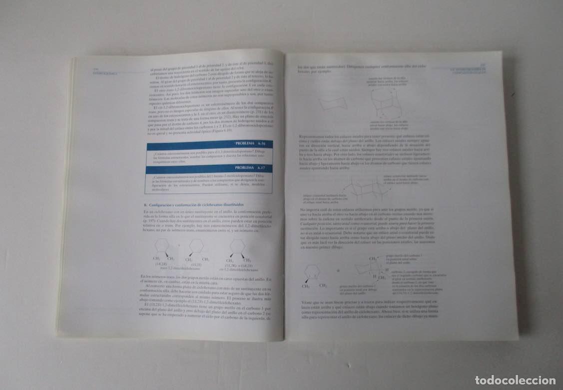 Libros de segunda mano de ciencias: QUIMICA ORGANICA - ESTRUCTURA Y REACTIVIDAD - 2 TOMOS - SEYLAN EGE - Foto 4