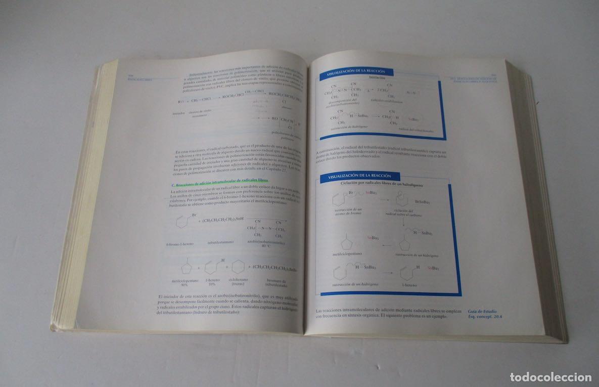 Libros de segunda mano de ciencias: QUIMICA ORGANICA - ESTRUCTURA Y REACTIVIDAD - 2 TOMOS - SEYLAN EGE - Foto 8