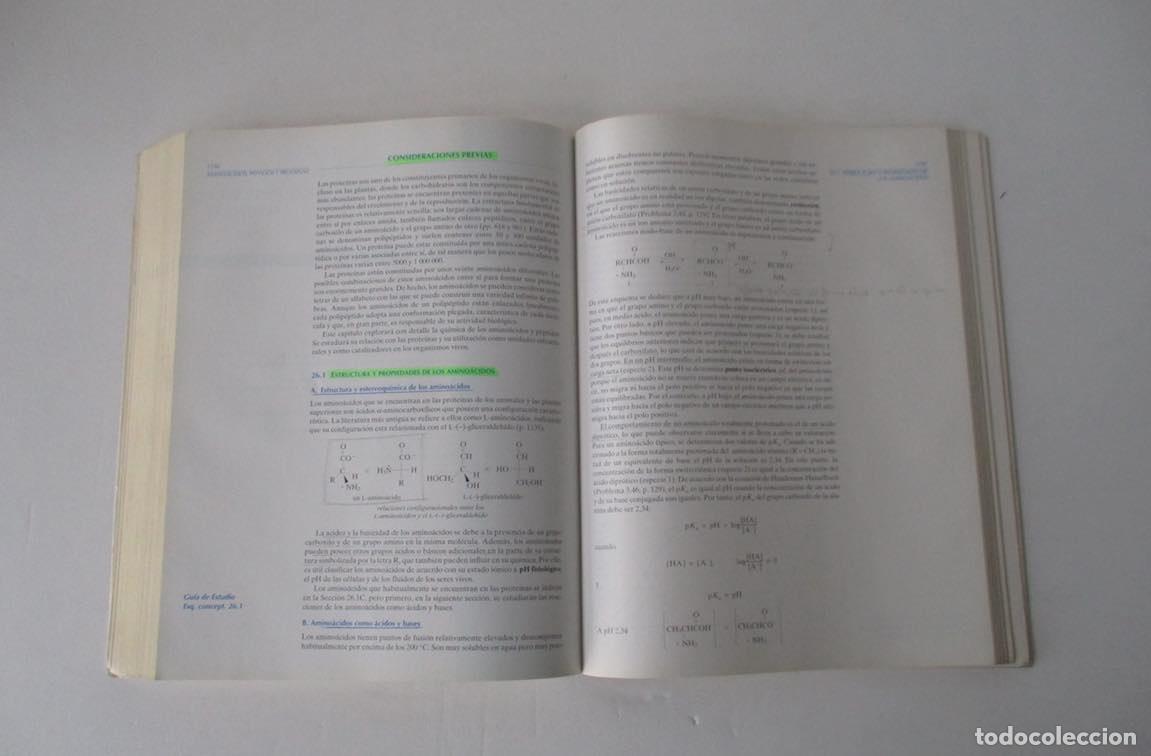Libros de segunda mano de ciencias: QUIMICA ORGANICA - ESTRUCTURA Y REACTIVIDAD - 2 TOMOS - SEYLAN EGE - Foto 9