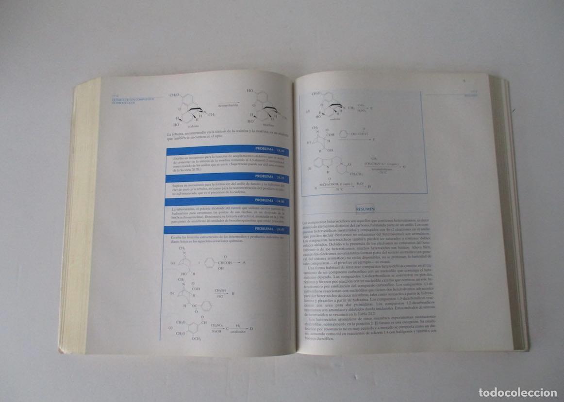 Libros de segunda mano de ciencias: QUIMICA ORGANICA - ESTRUCTURA Y REACTIVIDAD - 2 TOMOS - SEYLAN EGE - Foto 10