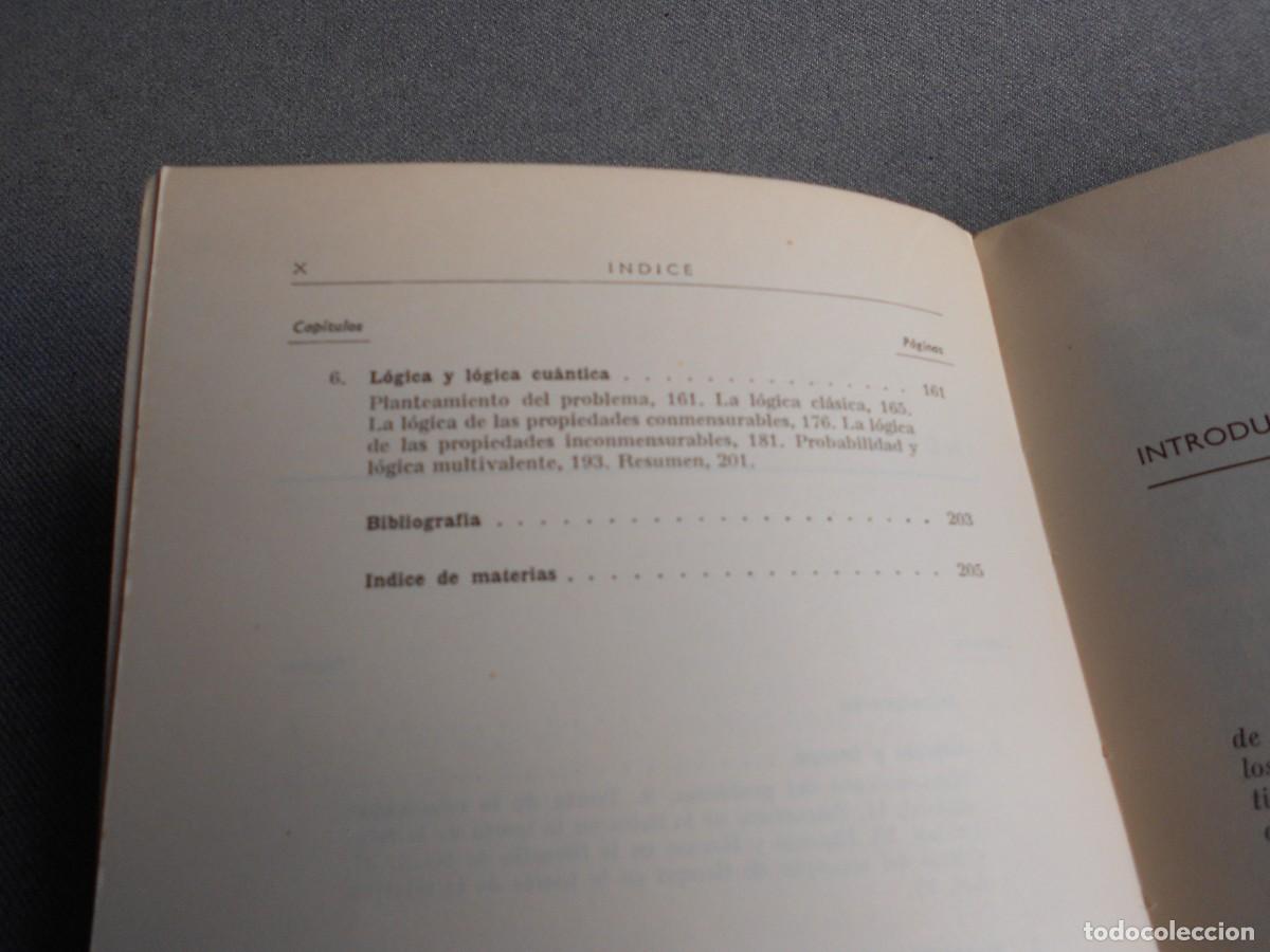 Libros de segunda mano de ciencias: PROBLEMAS FILOSOFICOS DE LA FISICA MODERNA - Foto 4