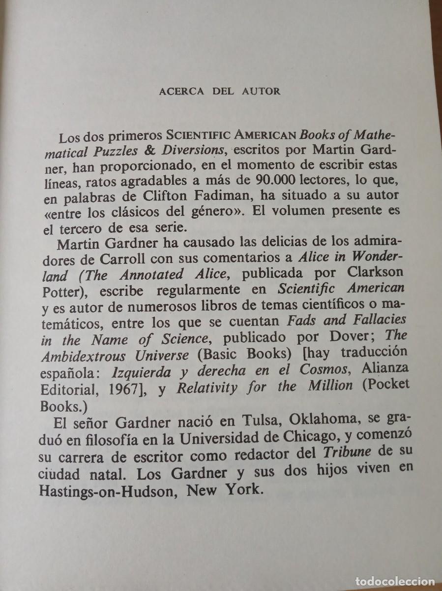Libros de segunda mano de ciencias: LOTE DE 2 LIBROS DE MATEMATICAS DIVERTIDAS Y CURIOSAS - Foto 4