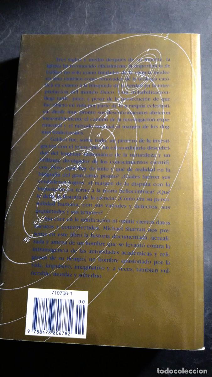 Libros de segunda mano de ciencias: GALILEO. EL DESAF&Iacute;O DE LA VERDAD - MICHAEL SHARRATT - Foto 2