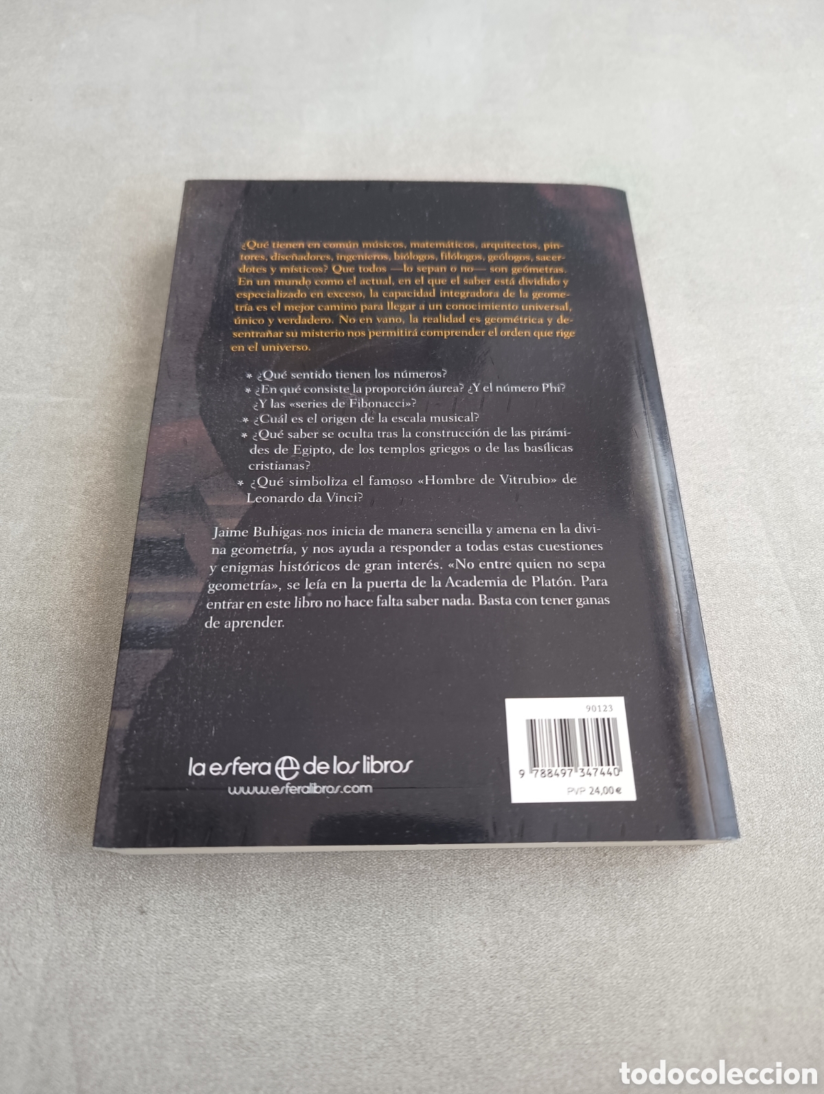 Libros de segunda mano de ciencias: LA DIVINA GEOMETRIA - JAIME BUHIGAS TALLON - Foto 3