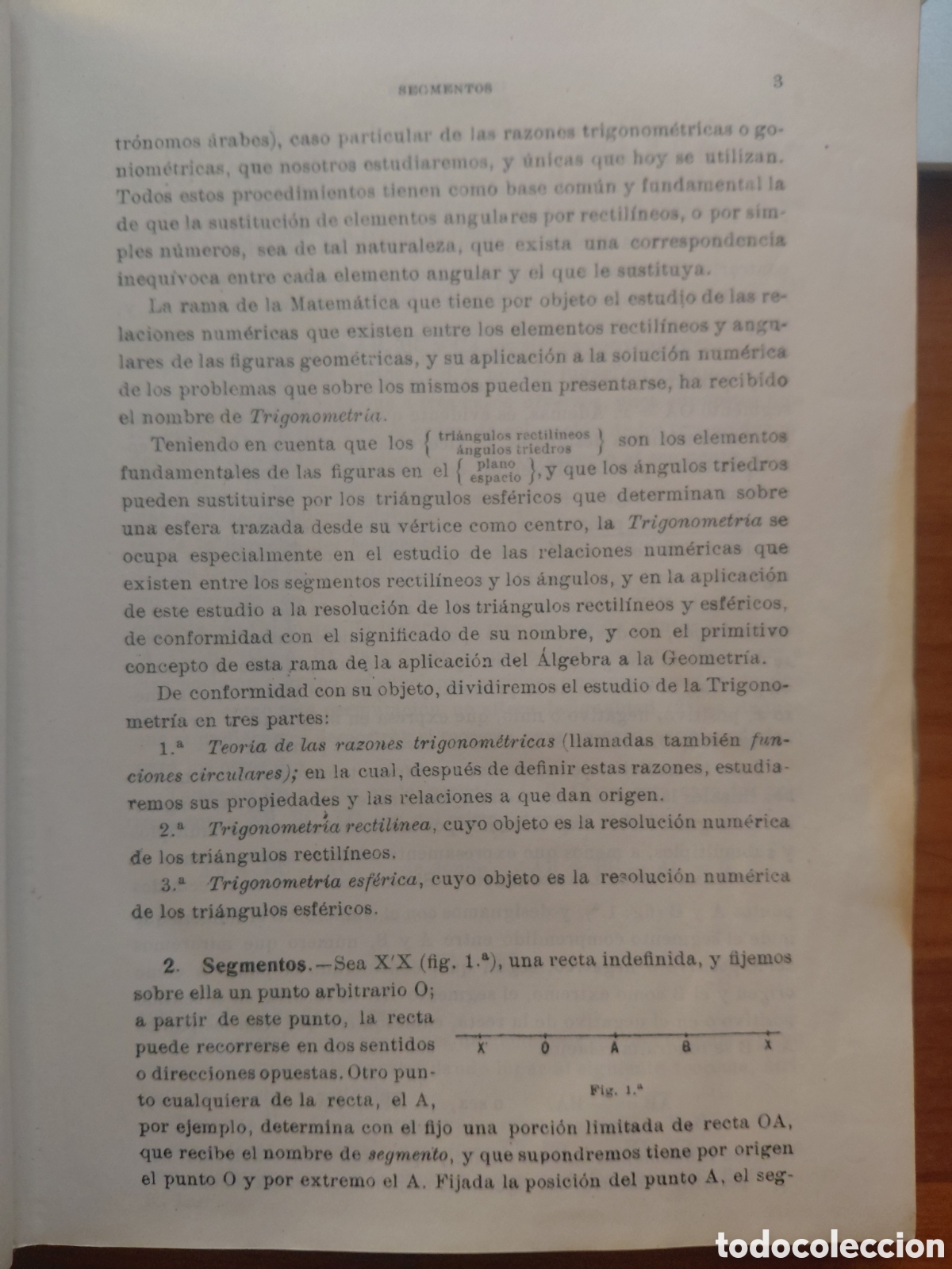 Libros de segunda mano de ciencias: Tratado de trigonometr&iacute;a Rectil&iacute;nea y Esf&eacute;rica, Octavio de Toledo - Foto 4