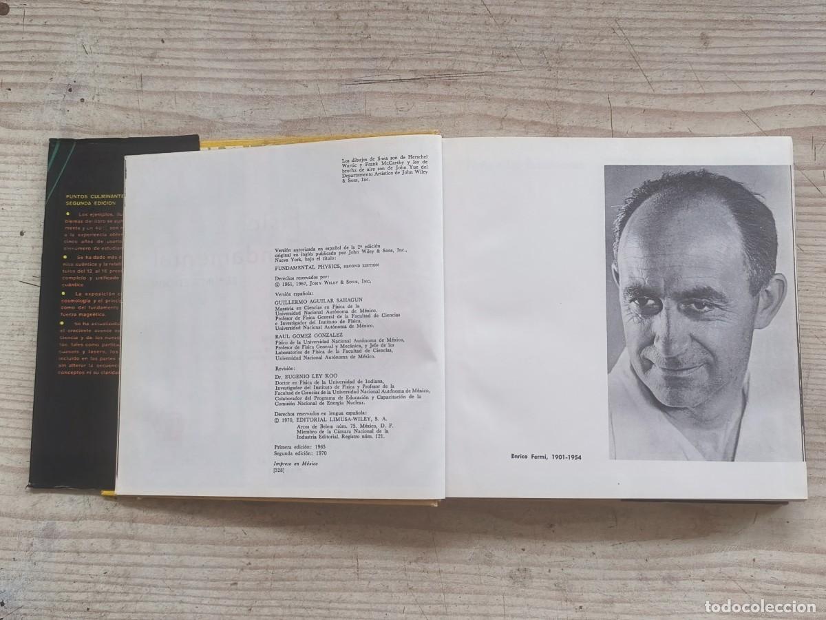 Libros de segunda mano de ciencias: F&iacute;sica Fundamental - Jay Orear - 1970 - Limusa-Wiley - Foto 3