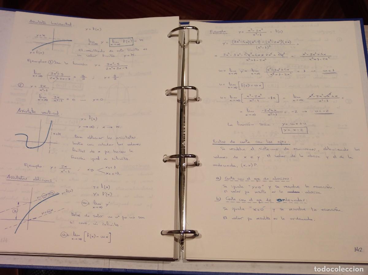 Libros de segunda mano de ciencias: CARPETA DE MATEM&Aacute;TICAS - EJERCICIOS RESUELTOS - F. P. Y SECUNDARIA. - Foto 7