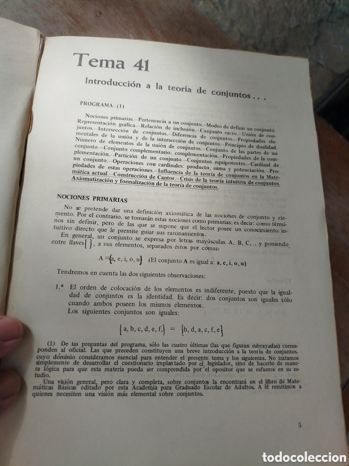 Libros de segunda mano de ciencias: Matem&aacute;ticas oposiciones al cuerpo de profesores de EGB - Foto 6