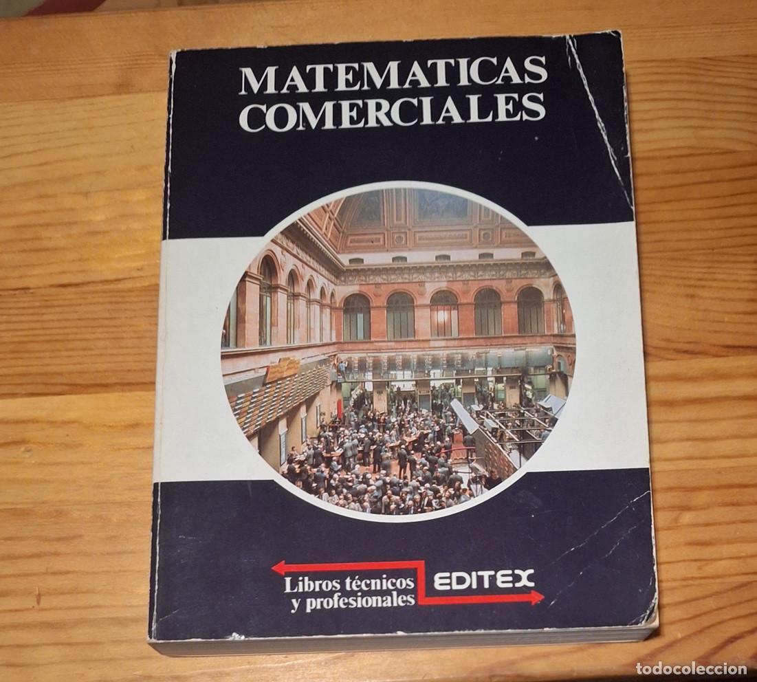 Libros de segunda mano de ciencias: Matem&aacute;ticas comerciales Editex - Foto 1