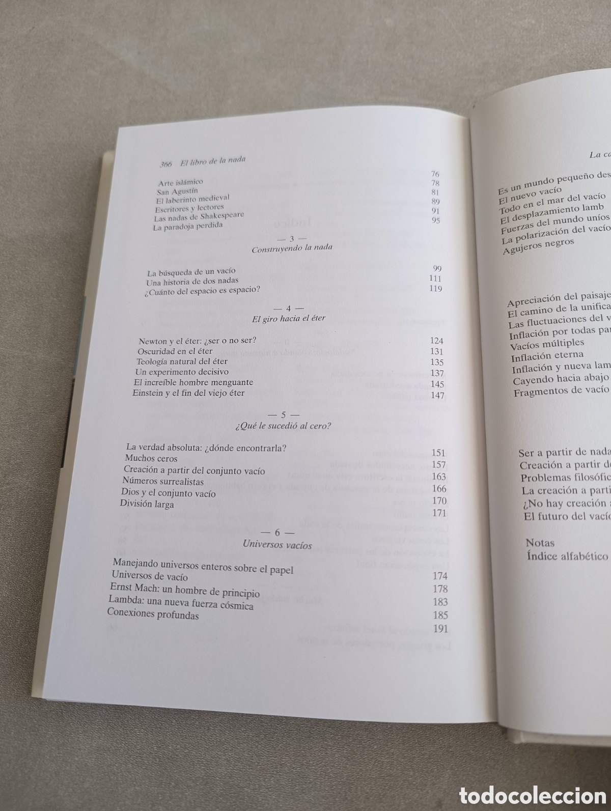 Libros de segunda mano de ciencias: El libro de la nada. John D. Barrow - Foto 6